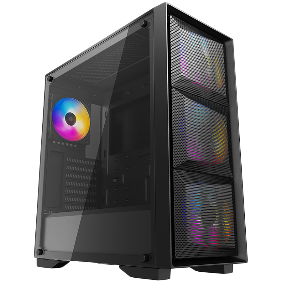 DeepCool MATREXX 50 MESH 4FS, Mid Tower, Mini-ITX/Micro-ATX/ATX/E-ATX, 1xUSB3.0, 2xUSB2.0, 1xAudio - MATREXX_50_MESH_4FS