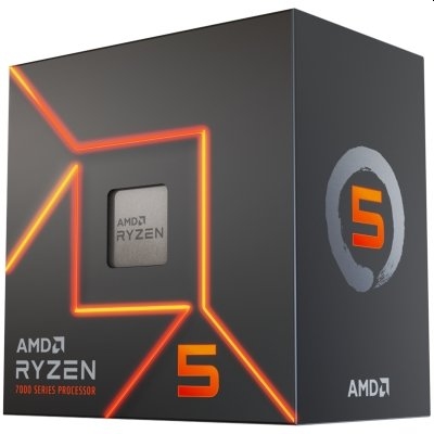 AMD Ryzen 5 7600 (AM5) Processor (PIB) with Wraith Stealth Cooler and Radeon Graphics - 100-100001015BOX