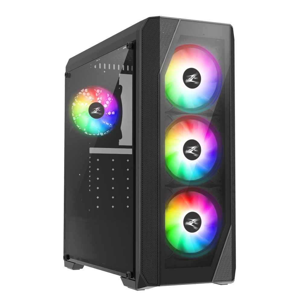 Zalman кутия за компютър Case ATX N5 TF 4 x 120mm RGB - ZM-N5-TF